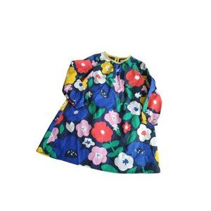 Mini Boden Long Sleeve Floral Dress 5/6